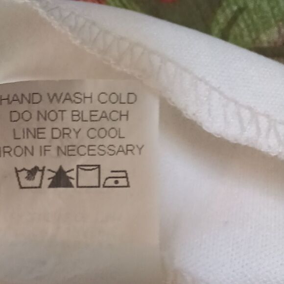 JOHN PAUL RICHARD Chiffon Blouse Summer Top Boho Print Short Sleeve Plus Size 3X - Picture 9 of 12